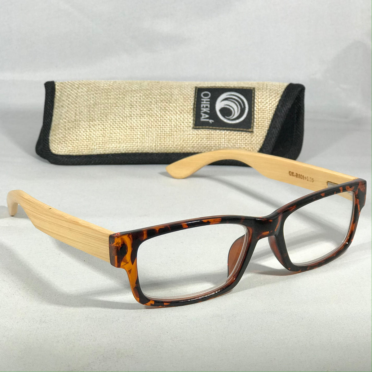 Bamboo eyeglasses on sale